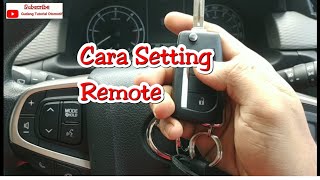 Cara Silent Mode alarm Mobil Innova Reborn tutorial Setting mendiamkan bunyi remote