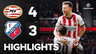 Kampioenen Psv 4-3 Psv Vs Utrecht Highlights Eredivisie 2026 Atmosphere Saibari Driouech Goal