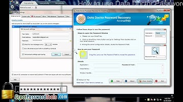 Restore Lost Password from EmailTray Client