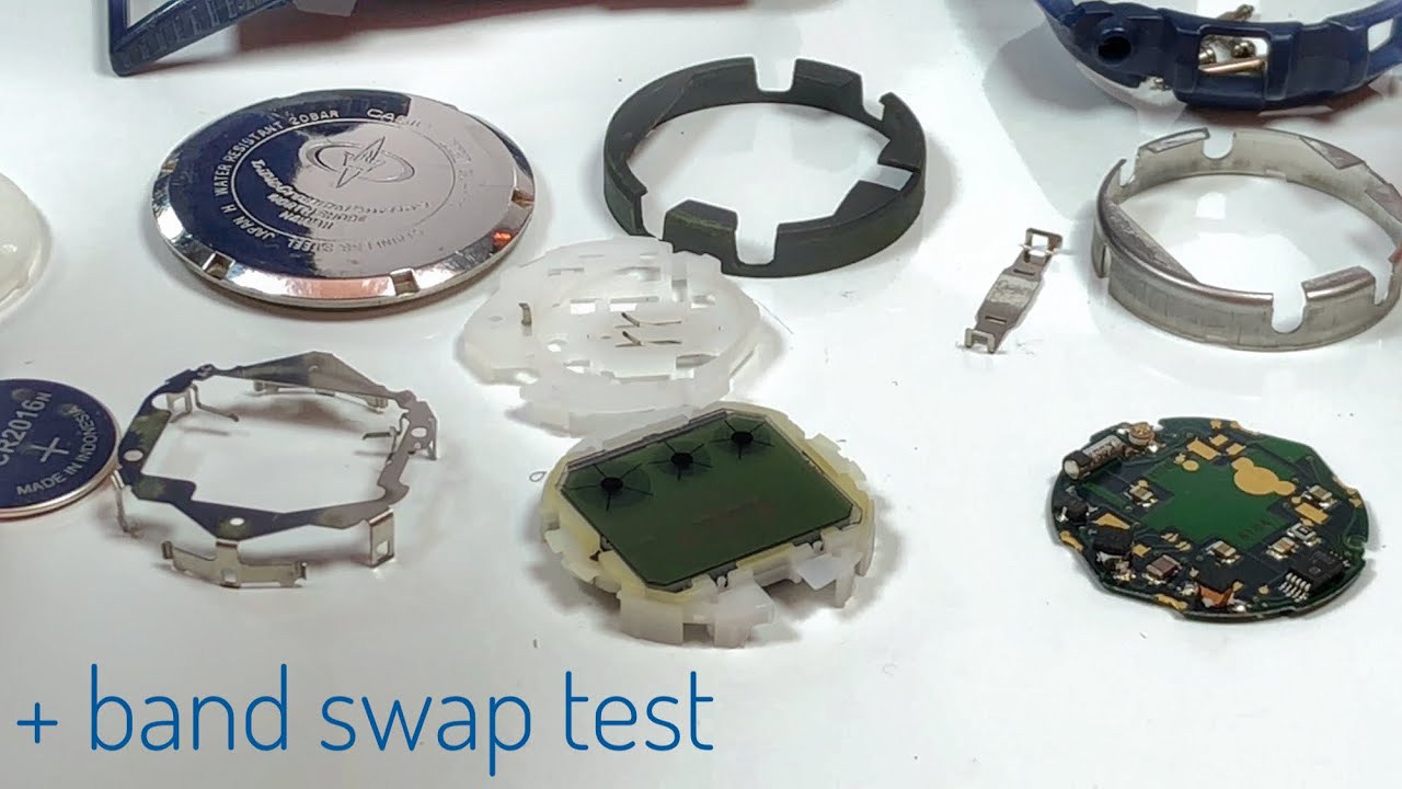 Whats inside the GL-110 series screw down caseback G-Shock watch 