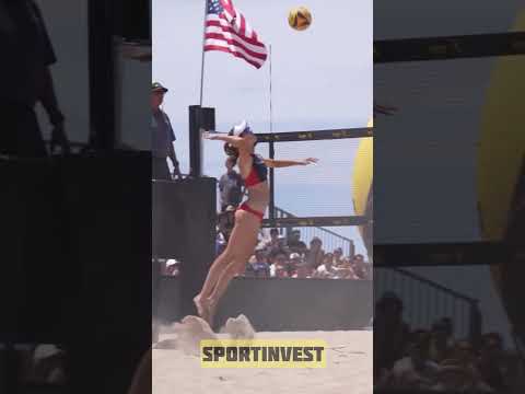 Stunning Women's Beach Volleyball at the AVP PRO Beach Volleyball League with Terese Cannon