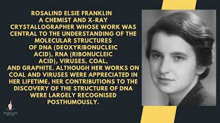 روزاليند فرانكلين  مكتشفة  سر الحياة في الحمض النووي Rosalind Franklin