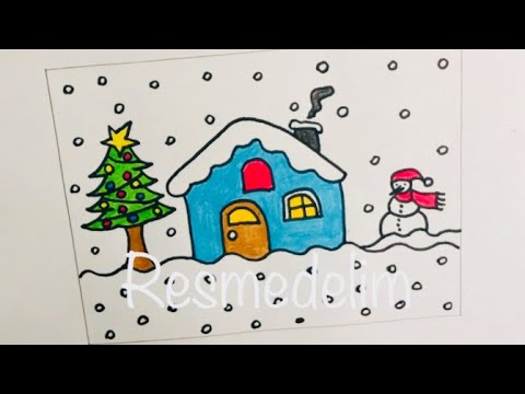 Video: Yeni Yıl Kartı Nasıl çizilir
