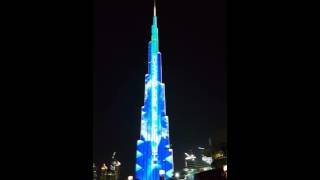 #JaguarWorldFirst F-Pace Dubai launch (Burj Khalifa)