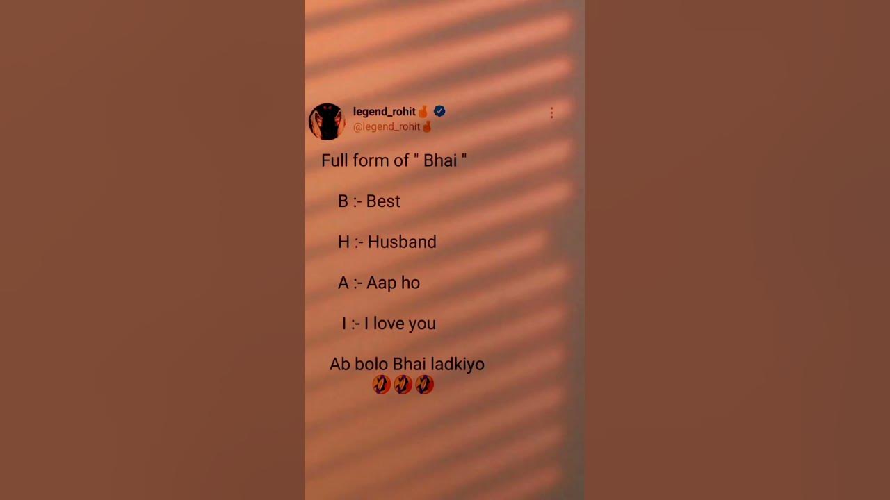 full-form-of-bhai-shorts-trending-funny-aesthetic-memes-legend