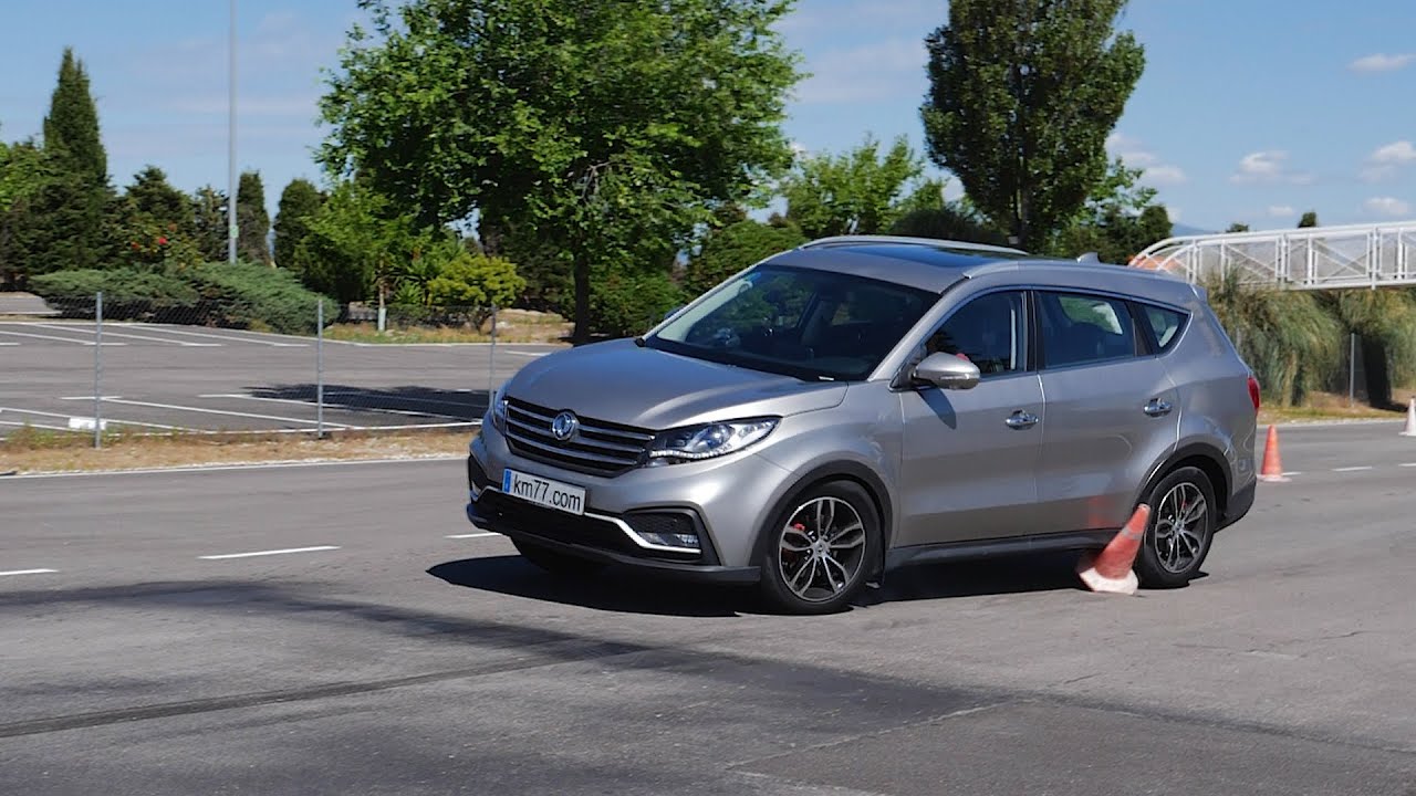 DFSK 580 2019 - Maniobra de esquiva (moose test) y eslalon | km77.com