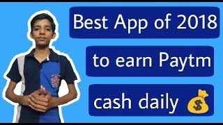 {Hindi} Best app of year 2018 to earn paytm cash screenshot 5