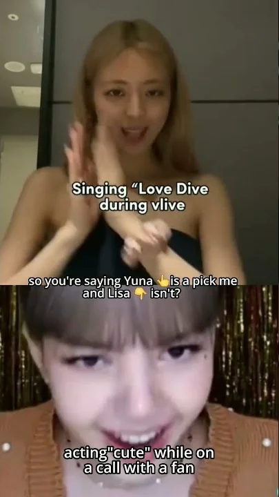 if YUNA is a pick me what is lisa than