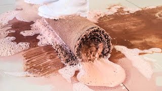 Amazing Flooded Carpet Cleaning Transformation -ASMR Satisfying RUG CLEANING