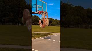 Dunking is easy for blondes in heels, see? #Basketball #Funny #Comedy #Shorts