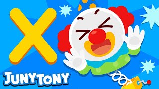 X-mas Jukebox | Phonics Song for Kids | Alphabet X Song | Kindergarten Song |  JunyTony