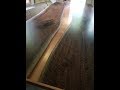 Walnut Copper River Bridge Table Build part 9 Walnut Copper River Bridge Table Build part 9