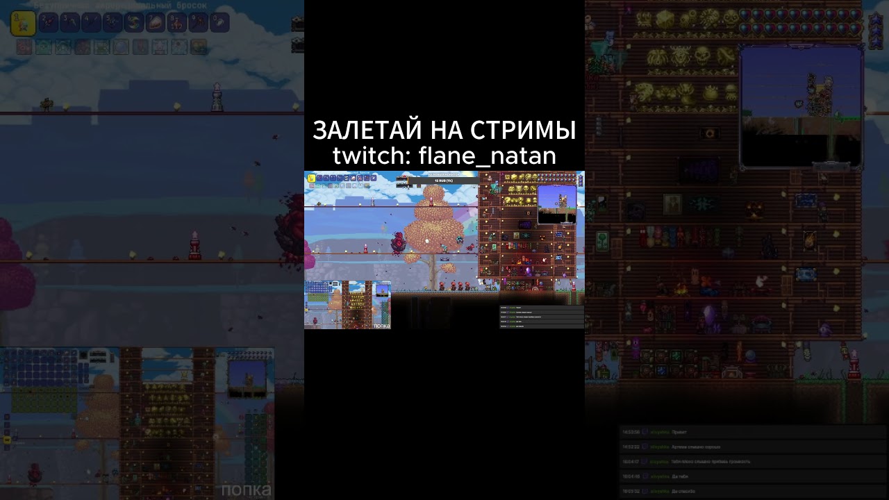 ЗАХОДИ НА СТРИМЫ twitch: flane_natan  