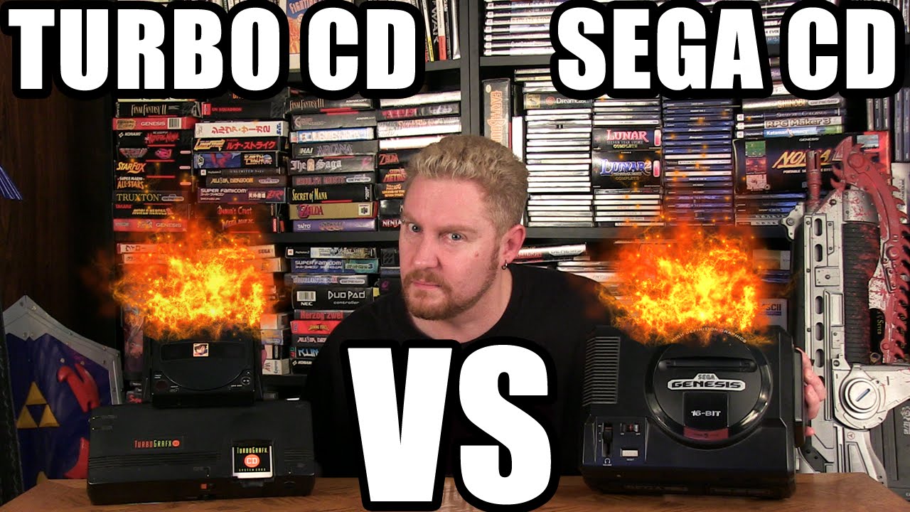 Thumbnail for TURBOGRAFX VS SEGA CD! - Happy Console Gamer