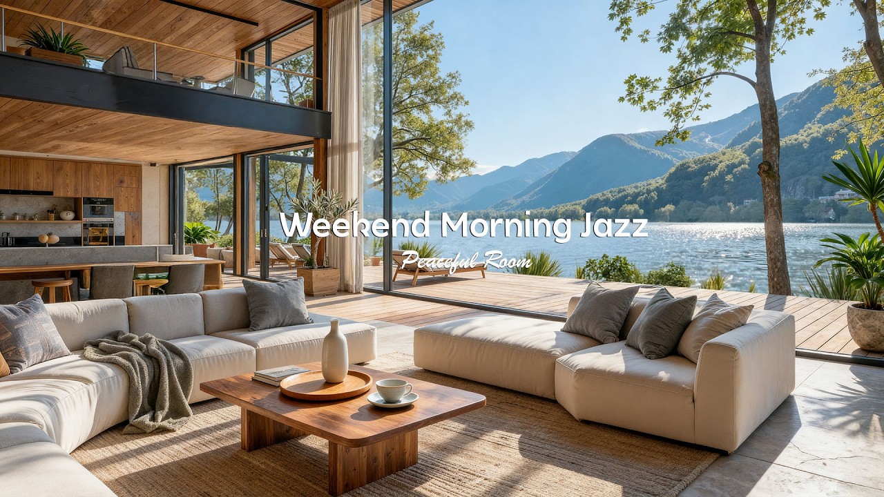 Weekend Morning Jazz 🌤️ Calm Café Vibes for Working, Reading & Relaxing