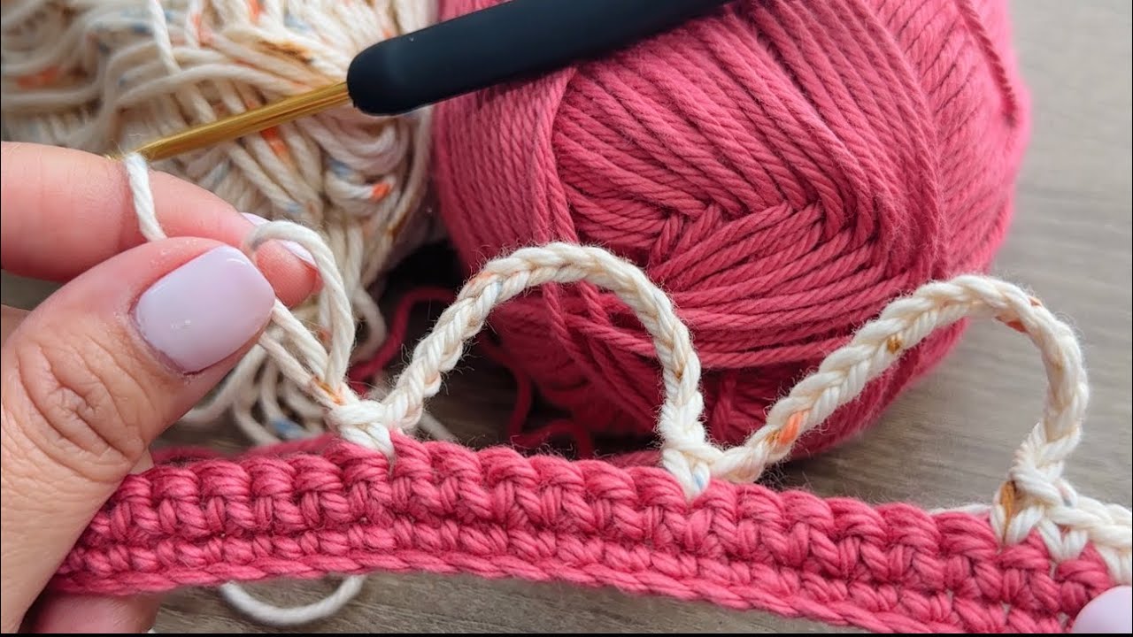 El patrón mas RARO que vas a tejer en tu vida pero el resultado es hermoso. Hermoso este crochet 