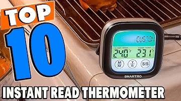 Top 10 Best Instant Read Thermometers Review in 2025