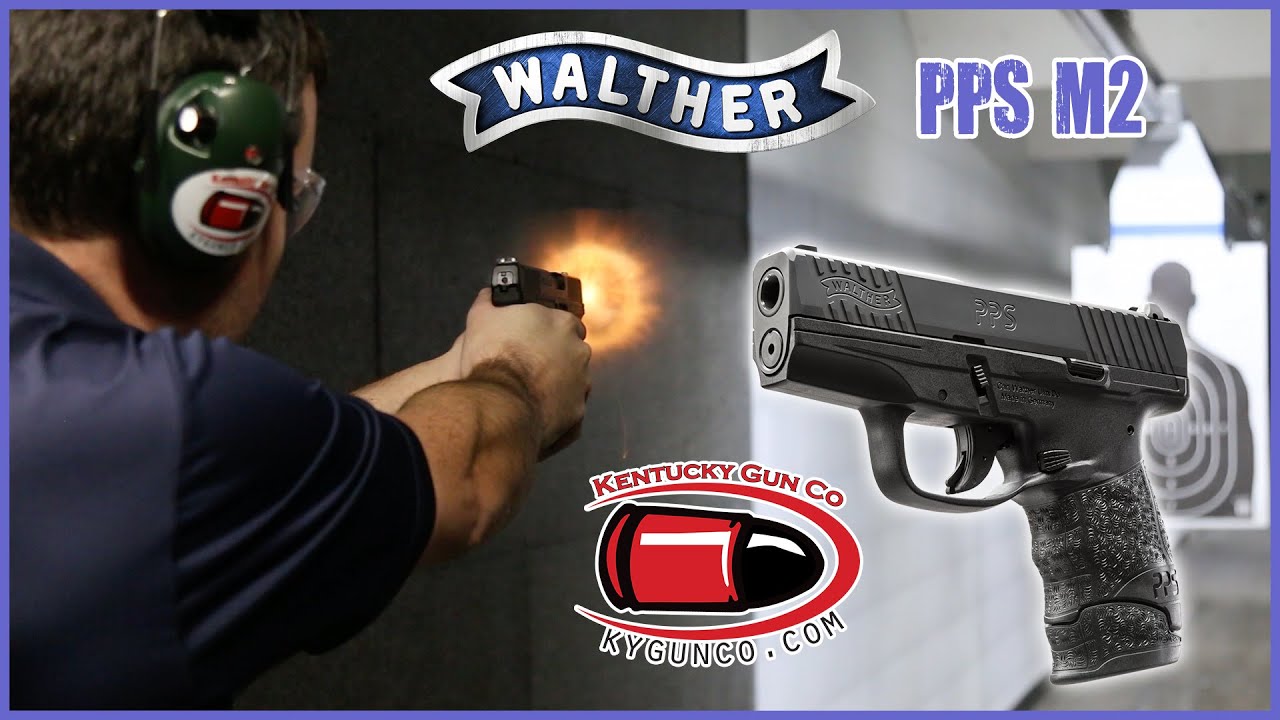 walther pps m2 9mm pistol range review youtube