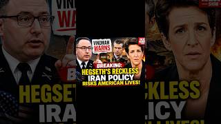BREAKING: Vindman SLAMS Hegseth Over Iran Policy – “American Lives at Risk