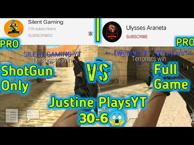 Justine PlaysYT Vs SILENT  GAMING and WOREN SFG2 FULLGAME class=