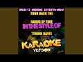 Turn Back the Hands of Time (In the Style of Tyrone Davis) (Karaoke Version)
