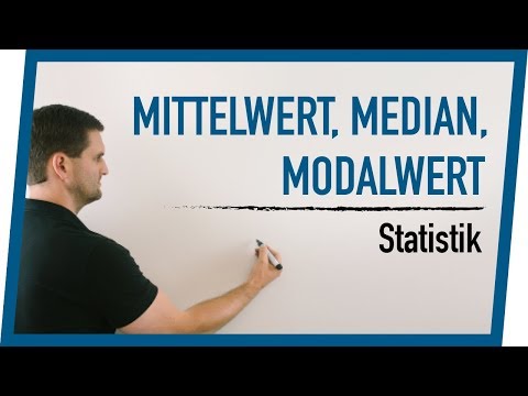Mittelwert, Median, Modalwert | Statistik | Mathe by Daniel Jung