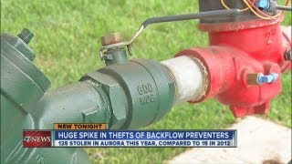 Backflow preventer thefts threaten Aurora drinking water