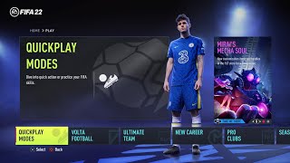 RIVIEW MENU | SETTING | FIFA 22