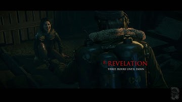 Until Dawn | Chapter 8: Revelation | Walkthrough | PS4| 4k60fps | No Commentary