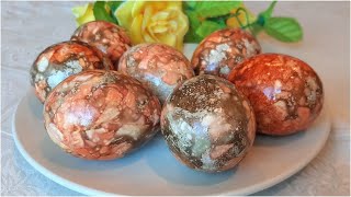 Красим ЯЙЦА на ПАСХУ Без ХИМИИ / Яйца на Пасху / Пасхальные ЯЙЦА / Easter Eggs