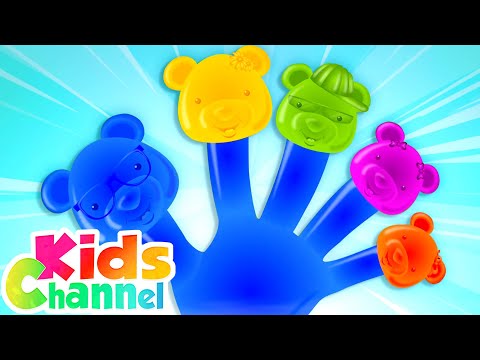 Gummy Bear Finger Family Song | Bear Finger Family | Rhymes for Children - Kids Channel