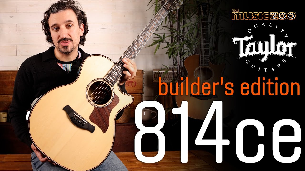 Taylor Builder's Edition 814ce Grand Auditorium: Product Review &  Playthrough Demo