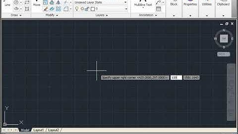 09 Creating a Title Block   01 Modelspace Limits
