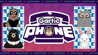 【Gartic Phone - 伝言ゲーム】肉球と羽根の生物たちに絵を描けと？【毛玉屋】