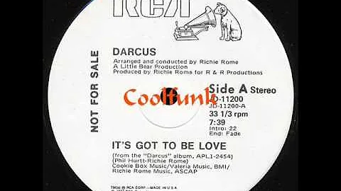 Darcus - It's Got To Be Love (12" Disco 1977)