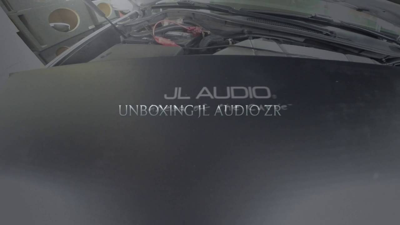 Unboxing A JL Audio ZR Component. - YouTube