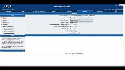 AKCP Product CD Interface Overview (Part 7)