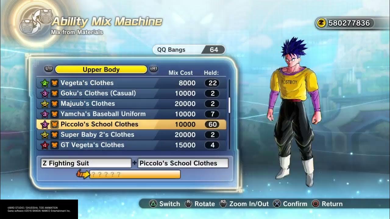 Dragon Ball Xenoverse 2 Qq Bang Recipes BEST QQ BANG LEVEL 6 RECIPE (Part 21) | Dragon Ball Xenoverse 2 - YouTube