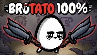 Can Crazy Win With ONLY Knives? | Brotato 100% | Ep. 3