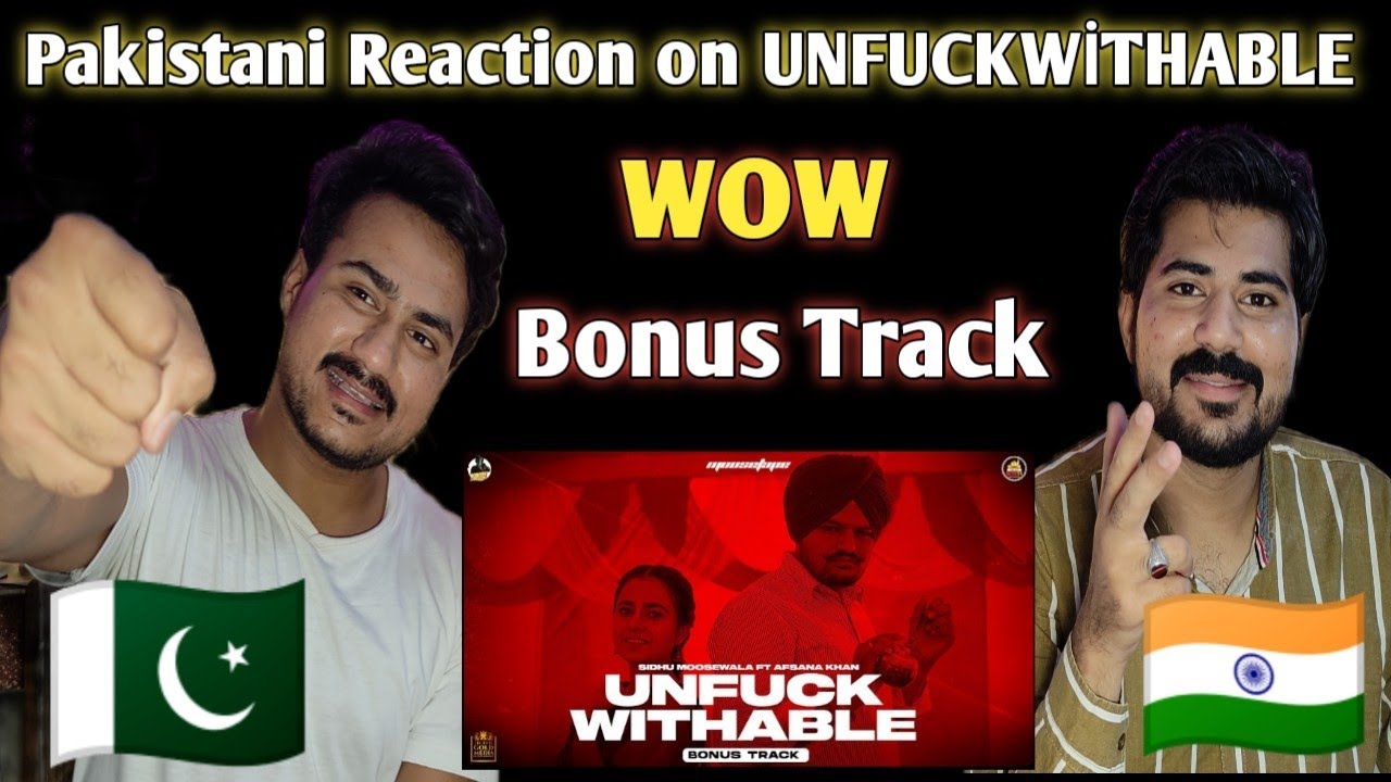 UNFUCKWITHABLE Official Video Sidhu Moose Wala Afsana Khan