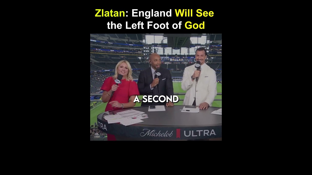 Zlatan: England Will See Messi’s Left Foot of God 🐐🔥