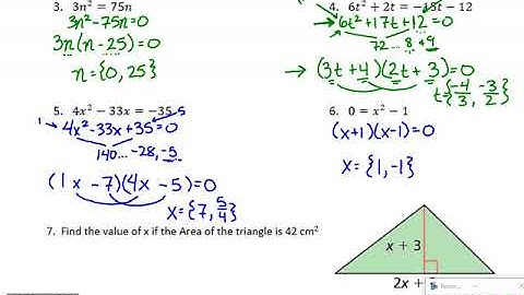 Algebra 2: Chapter 3 Review 2017