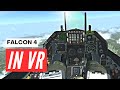 This classic flight sim is now fully vr compatible falcon bms