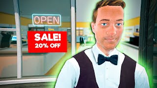 РАСПРОДАЖА! Мод на Скидки【Supermarket Simulator】#13