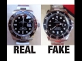 How To Spot Fake Rolex Submariner Date & Non Date Watches Authentic vs Replica Comparison
