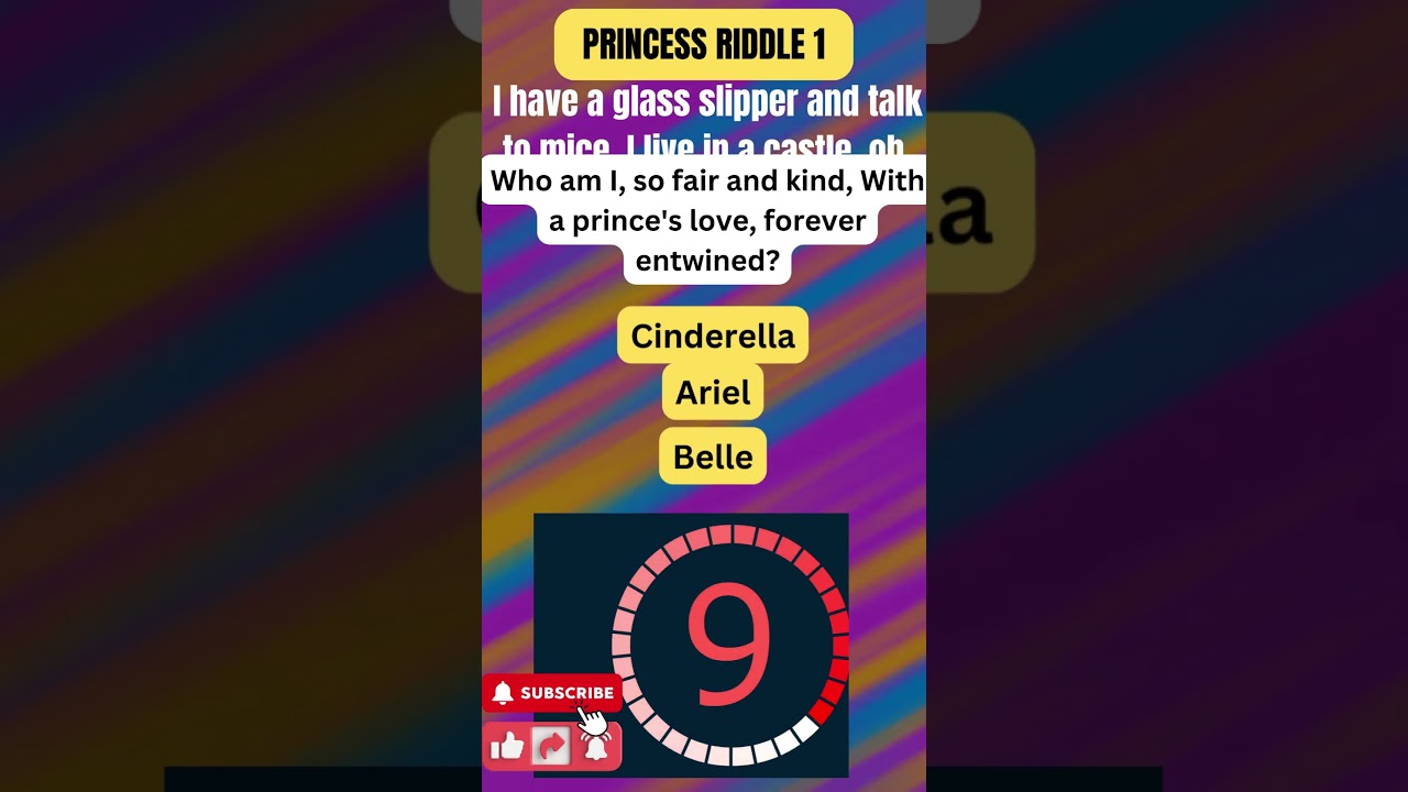 Can You Solve This Tricky Disney Princess Riddle? Test Your Wits! 🤔