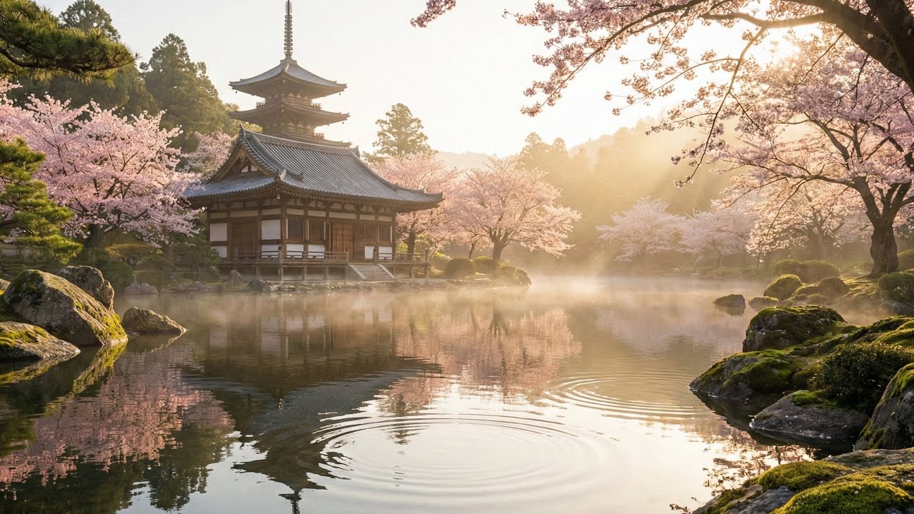 1 Hour Japanese Zen Music for Deep Sleep & Meditation - YouTube