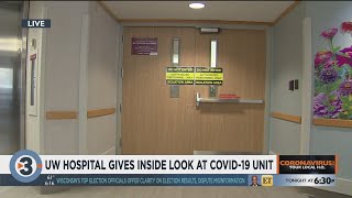 UW Hospital gives look inside COVID-19 unit