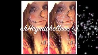 Cute Scarecrow Halloween Look 🎃👻