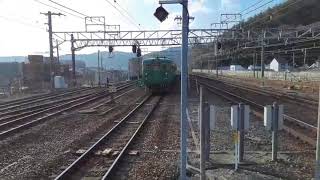 113系山科駅発車(京都行き)
